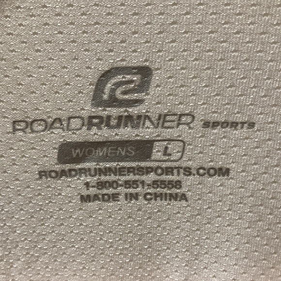 Women’s Roadrunner running racer back tank size large white - Picture 2 of 4